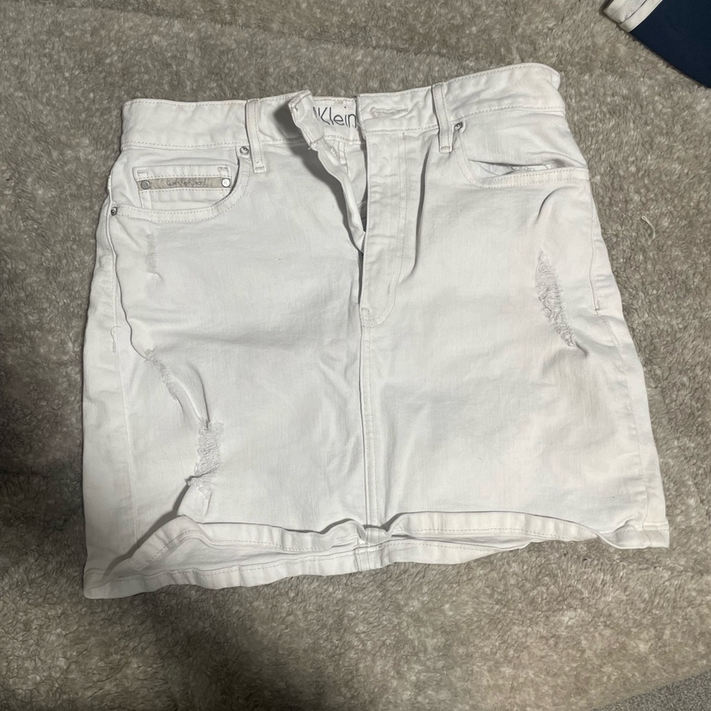 Calvin Klein Jean Skirt